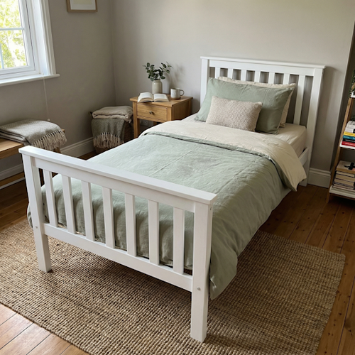 Sturdy Single Wooden Bed Frame White.png