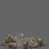 CANDLES 2.0 Cub N nat night