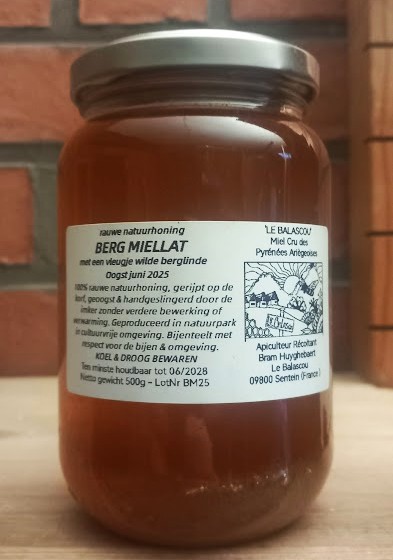 Balascou berg miellat honing 500 gr de groene cirkel.jpg