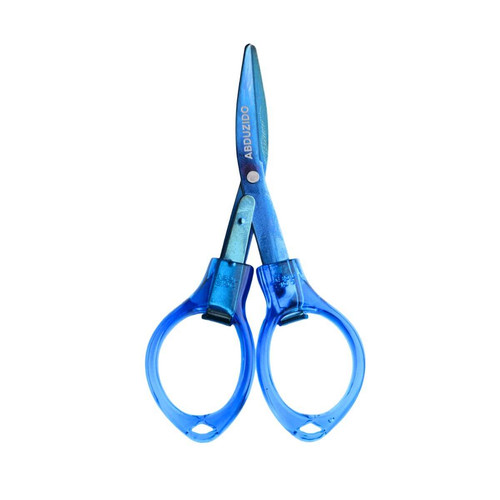 Tesoura Abduzido Flip Dry Dobrável Blue Unidade (2).jpg