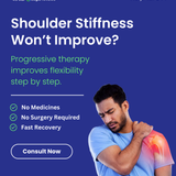 Structured rehabilitation plays a key role in frozen shoulder recovery.