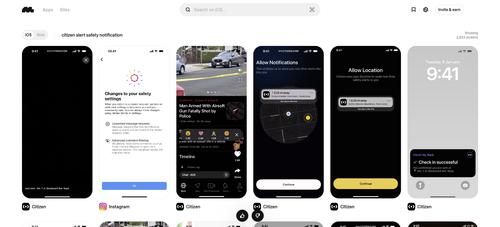 mobbin ref citizen alerts.png