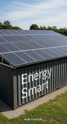 Container shed with solar roof text overlay Energy Smart.jpg