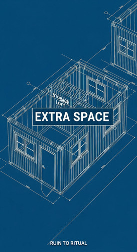 Container shed blueprint with storage loft text overlay Extra Space.jpg