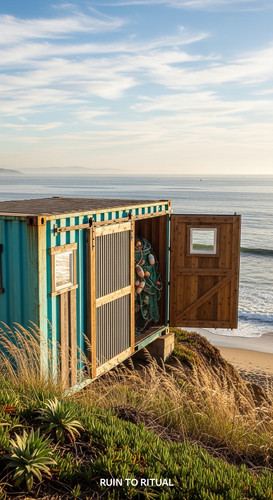 Beautiful container shed in coastal area ocean backdrop.jpg