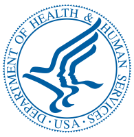 Logo for Health and Human Services (HHS)