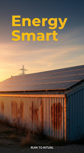 Container shed with solar panels text overlay Energy Smart.jpg