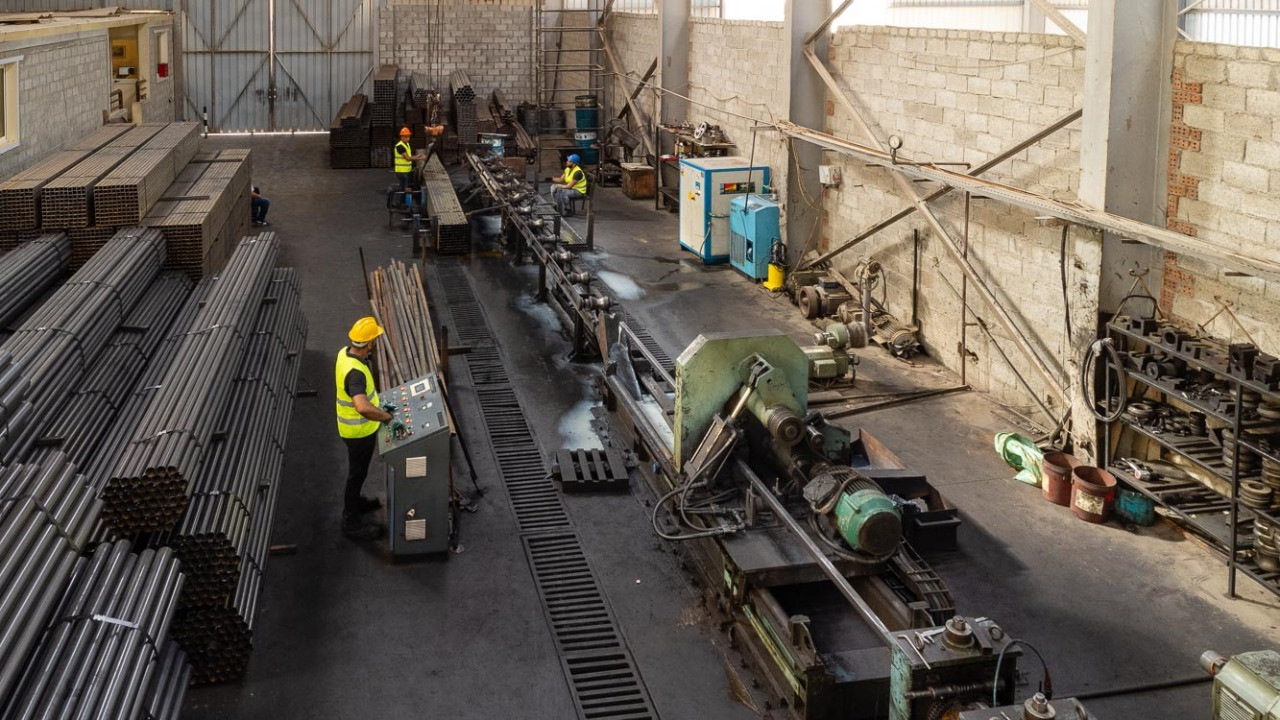 Steel pipe manufacturing process