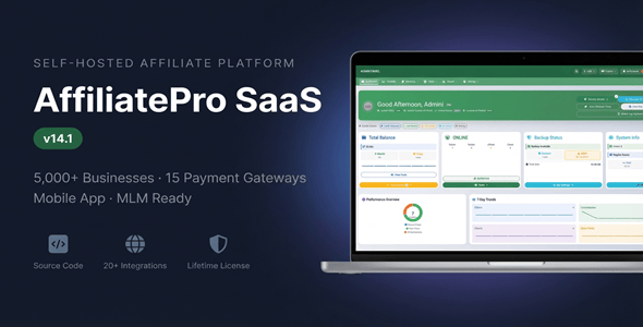 AffiliatePro SaaS v14