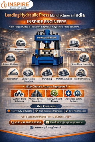Top Hydraulic Press Manufacturer and Supplier in India Inspire Engineers.jpg