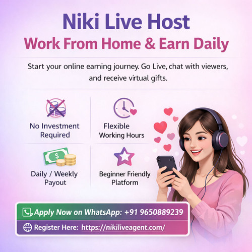 Niki Live Host Work From Home - Earn Daily Without Investment.jpg