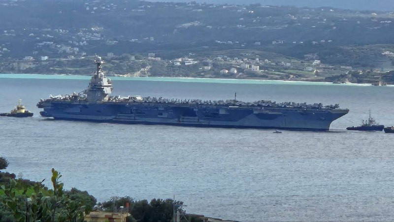 تقرير إسرائيلي: من المتوقع أن تصل حاملة الطائرات الأمريكية "فورد" إلى منطقة عملياتها قرب السواحل الإسرائيلية غدًا الثلاثاء....
