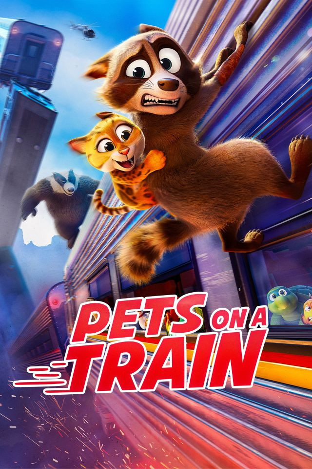 Pets on a Train (2025) Movie Hindi Dubbed