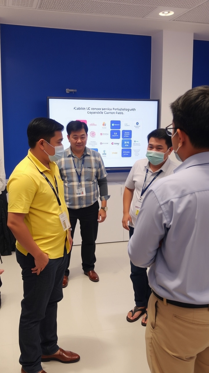 Marcos inspects Cebu eGovPH Serbisyo Hub for one-stop government services