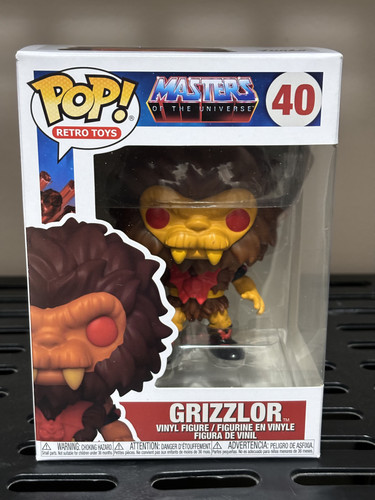 MOTU POP GRIZZLOR NEW MIB $20