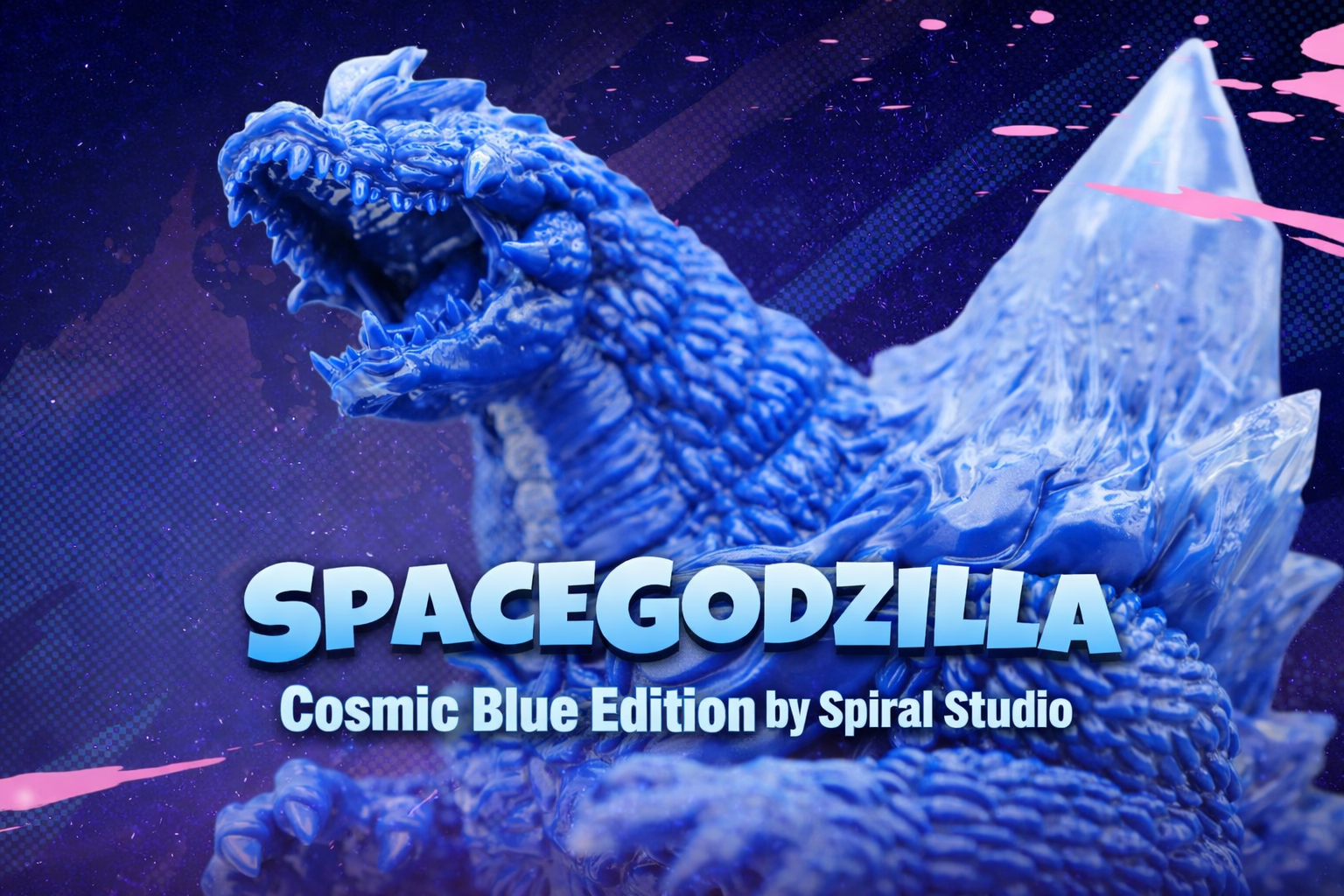 A Cosmic Blue Variant of SpaceGodzilla Appears as a Limited Vinyl Release A Cosmic Blue Variant of SpaceGodzilla Appears as a Limited Vinyl Release