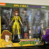 NECA CARTOON APRIL O'NEIL AND FOOT SOLDIER MISB $100