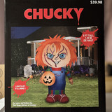CHUCKY 5 FT BLOW UP FIGURE MISB $50