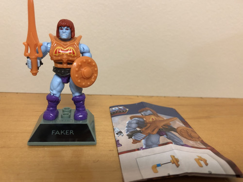MEGA CONSTRUX BATTLE ARMOR FAKER MLC $15