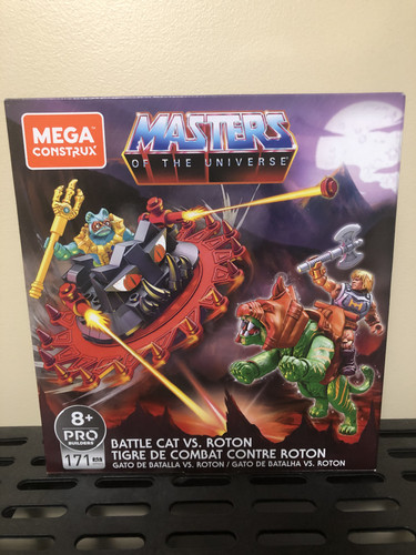 MEGA CONSTRUX BATTLECAT VS ROTTON SET MIB $30