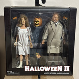 NECA HALLOWEEN II LAURIE STRODE &amp; DR LOOMIS MISB $100