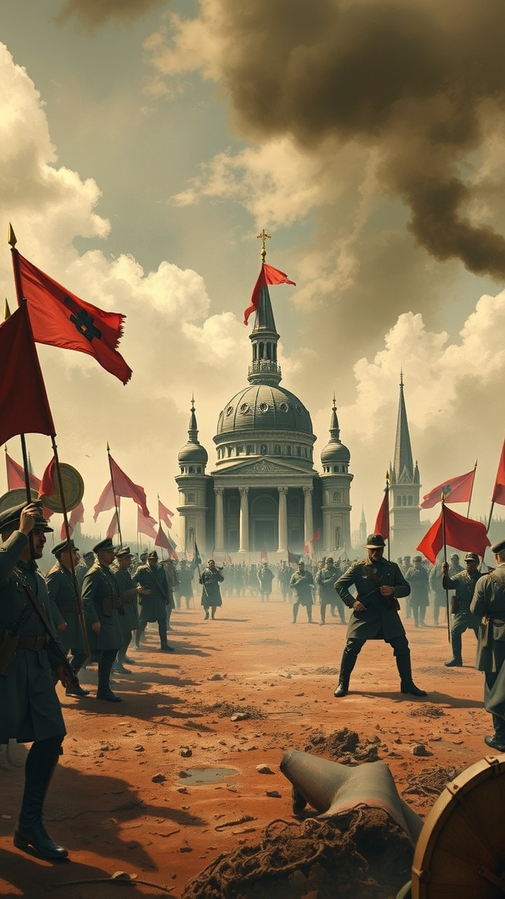 Fascist theocracies at war