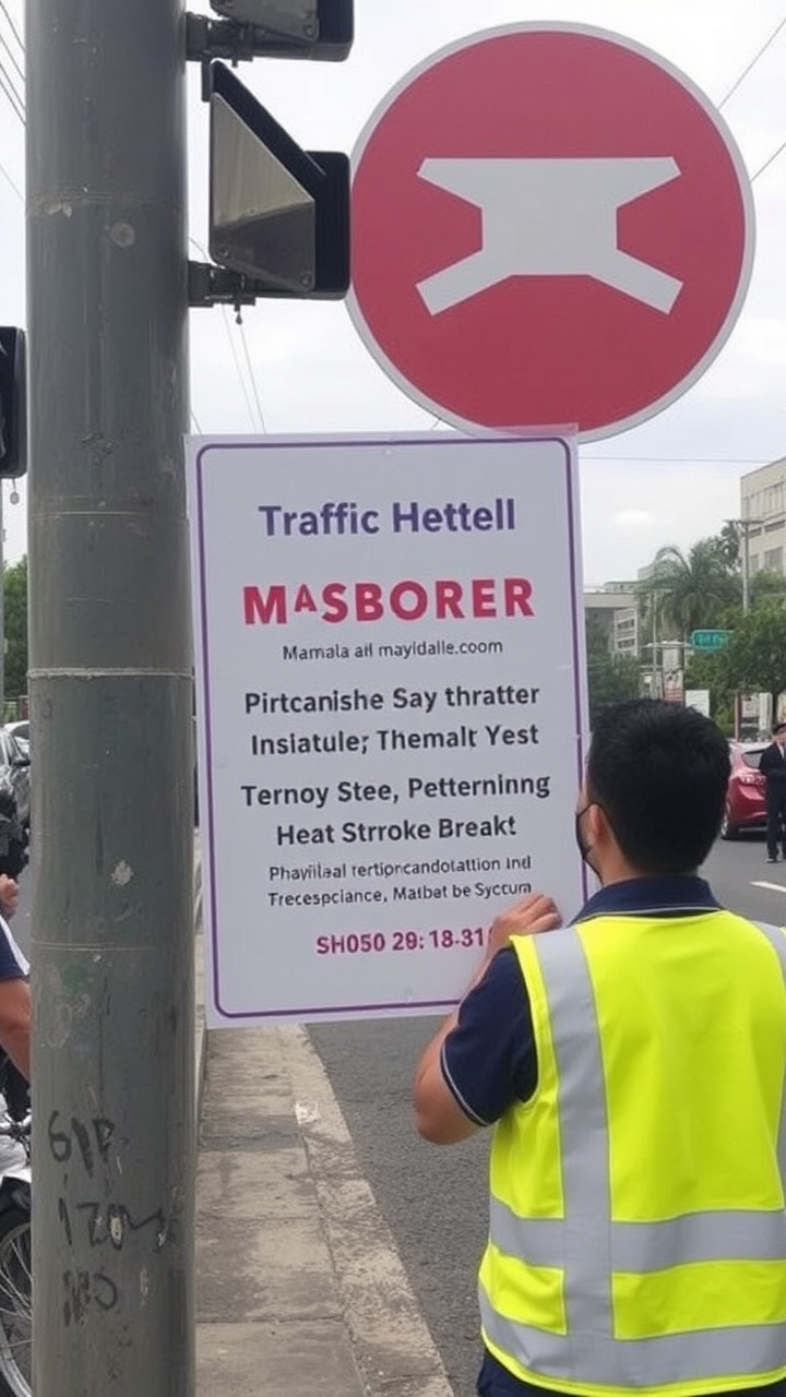 MMDA reactivates heat stroke breaks for Manila traffic personnel