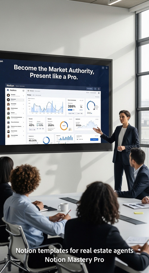Person confidently presenting a clean Notion market dashboard to a modern workspace audience on a la.jpg