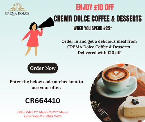 CREMA Dolce Coffee & Desserts Menu & Prices - Manchester Delivery - Order with Uber Eats.png