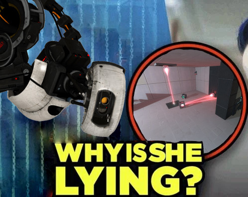 why is she lying glados.jpg