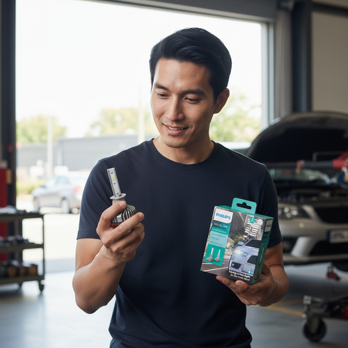 Bo 2 bong den pha Philips Ultinon Pro5000 LED H1 11258 U50CW X2 15W 13 (1).png