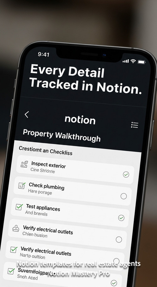 Close up of a smartphone showing a Notion property walkthrough checklist Overlay Every Detail Tracke.jpg