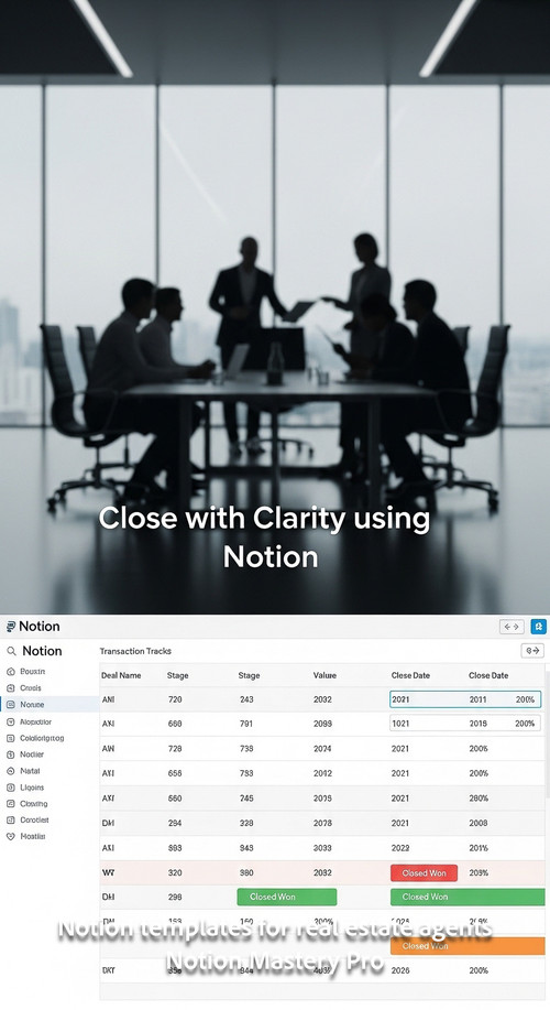 Blurred background of a successful negotiation in a sleek glass boardroom foreground screen with a N.jpg