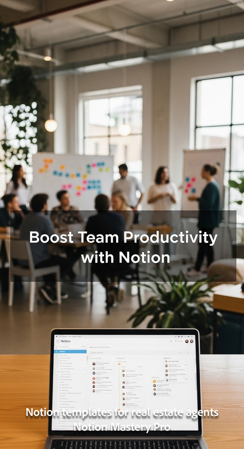 Blurred interior of a busy team collaboration in a modern creative workspace foreground laptop displ.jpg