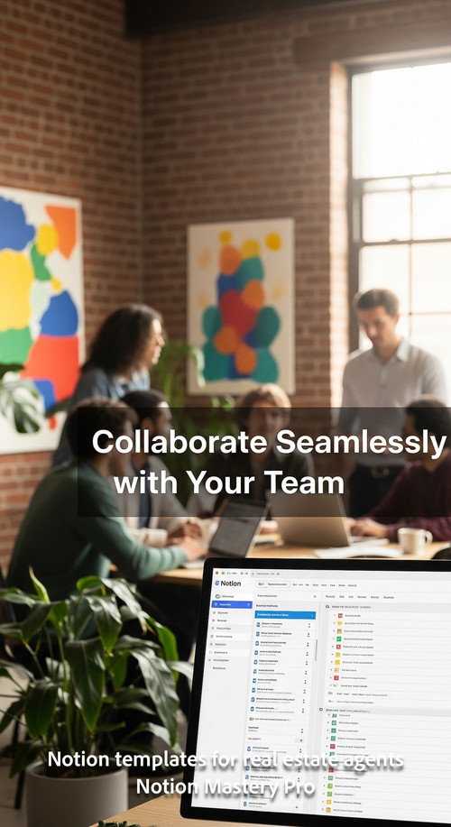 Blurred interior of a diverse team collaboration in a creative workspace foreground screen showing N.jpg