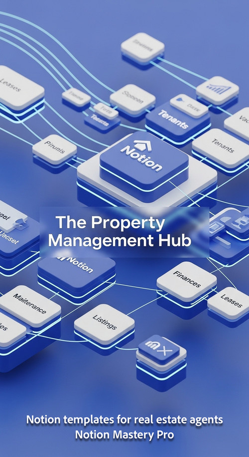 Abstract 3D rendering of interconnected blue and white data blocks labeled with real estate terms an.jpg