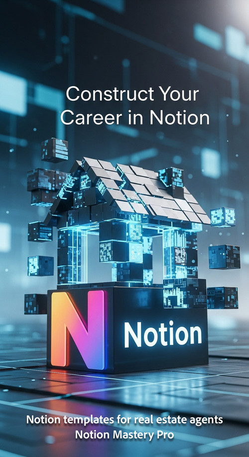 Abstract 3D rendering of a house being built from digital blocks with a Notion logo Overlay Construc.jpg