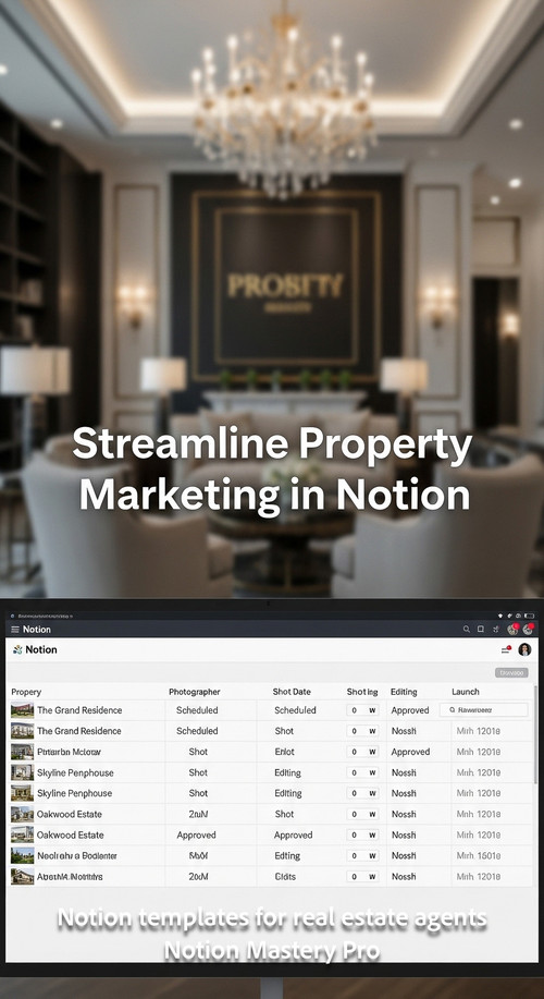 Blurred interior of a highend real estate agency foreground screen with a Notion project tracking bo.jpg