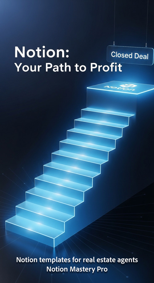 Abstract visualization of lead conversion steps as glowing blue stairs leading to a Closed Deal plat.jpg