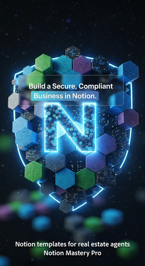 Abstract visualization of interconnected hexagonal data blocks forming a shield with a central N sym.jpg