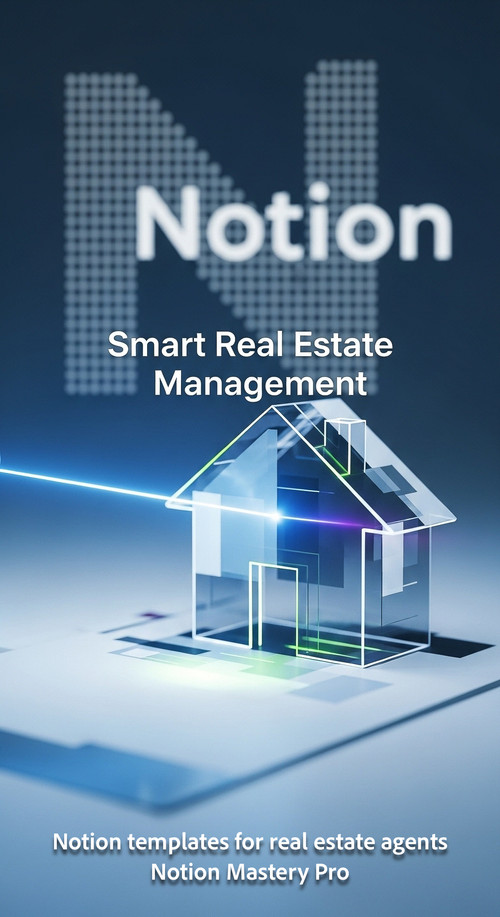 Abstract 3D visualization of a house icon being scanned by a digital laser with a Notion logo Overla.jpg