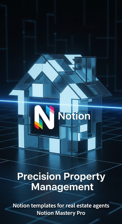 Abstract 3D visualization of a house icon being scanned by a digital laser with a Notion logo Overla.jpg