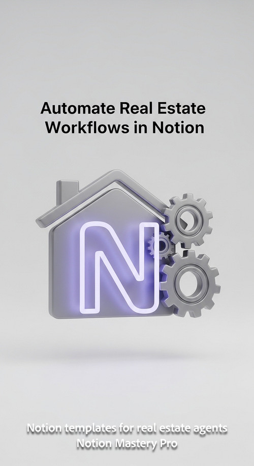 Minimalist 3D icon of a house and an interlocking gears symbol with a prominent glowing N Overlay Au.jpg