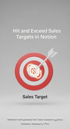 Minimalist 3D icon of an arrow through a target labeled Sales Target and a subtle glowing N symbol O.jpg