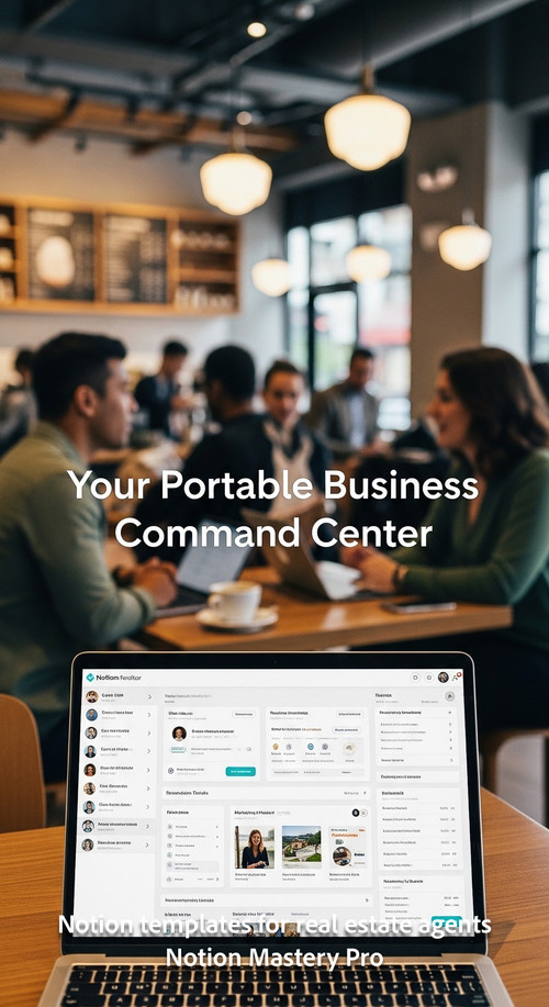 Blurred interior of a modern coffee shop with diverse professionals foreground laptop displaying a c.jpg
