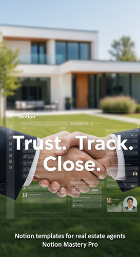 Blurred view of a handshake in front of a modern suburban home foreground screen displaying Notion O.jpg