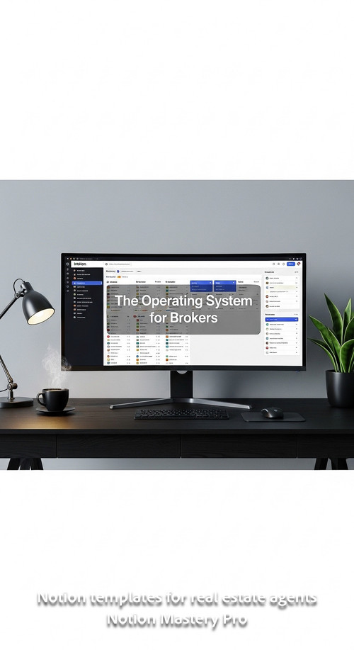 Minimalist workspace with a black desk and a large monitor showing a Notion agency OS Overlay The Op.jpg