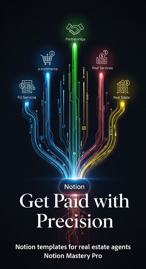 Abstract visualization of commission payments flowing from diverse transactions into a central hub l.jpg