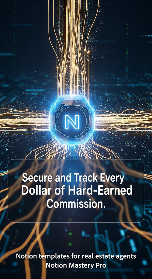 Abstract visualization of commission payments flowing into a secure glowing digital vault with a sub.jpg