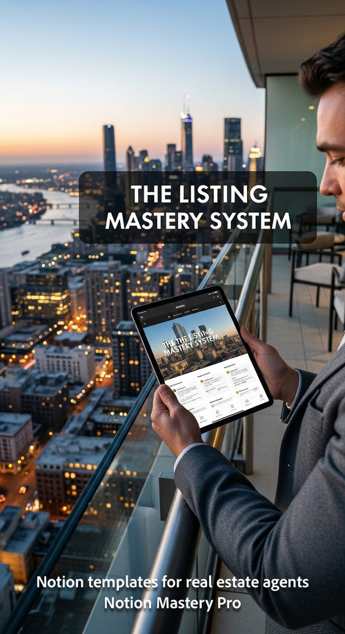 Luxury penthouse balcony overlooking a metropolis professional holding an iPad displaying Notion Ove.jpg